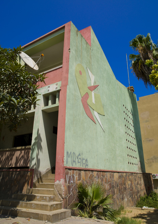 Former Portuguese House In Namibe Town, Angola