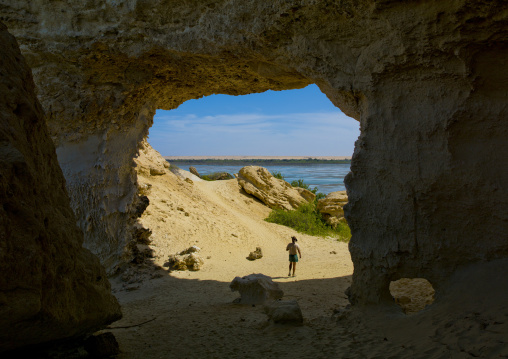 Cave At Arco's Oasis, Namibe Desert, Angola