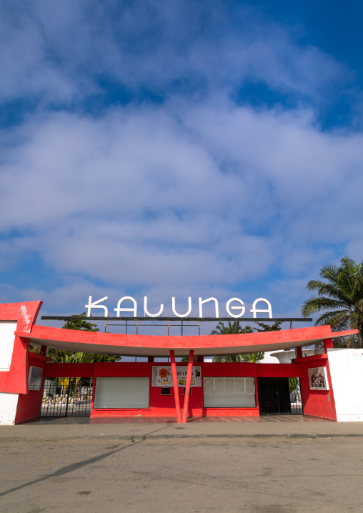 Kalunga art deco cinema theatre tuned into a discotheque, Benguela Province, Benguela, Angola