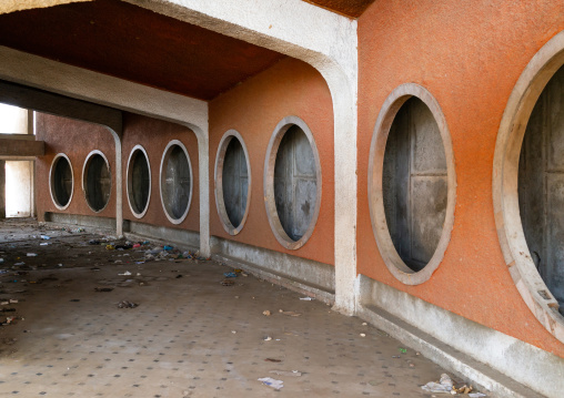 Inside cine Estudio designed by Botelho Vasconcelos of atelier boper, Namibe Province, Namibe, Angola