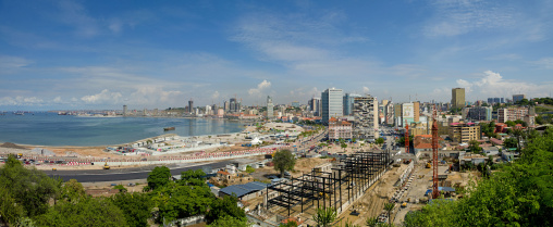 Panorama Of Luanda, Angola