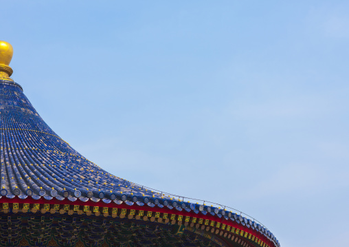 Temple Of Heaven Roof, Beijing, China