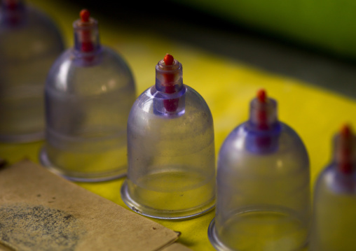 Vacuum Cupping, Menglun, Yunnan Province, China