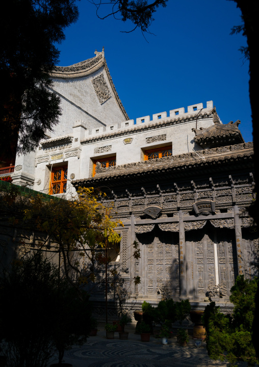Yu Baba Gongbei chinese  style mosque, Gansu province, Linxia, China