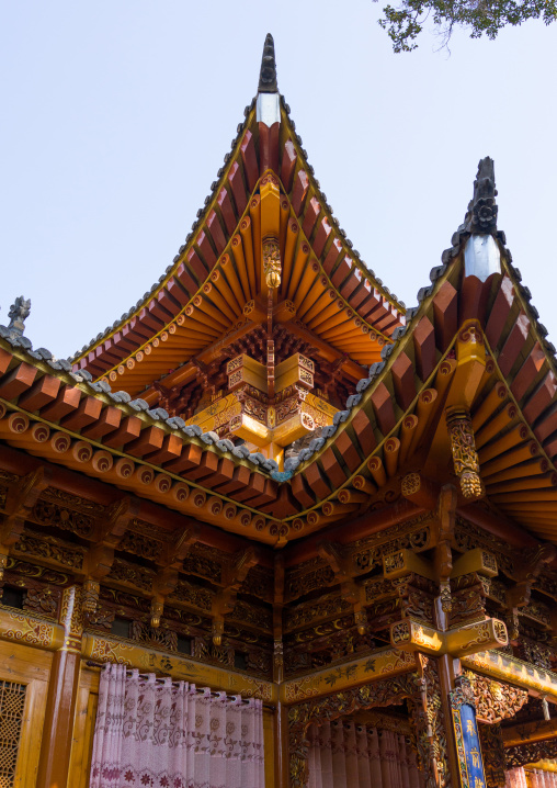 Yu Baba Gongbei chinese  style mosque, Gansu province, Linxia, China