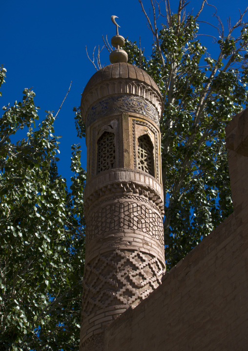 Abakh Hoja Tomb, Burial Place Of Muhatum Ajam, Kashgar, Xinjiang Uyghur Autonomous Region, China