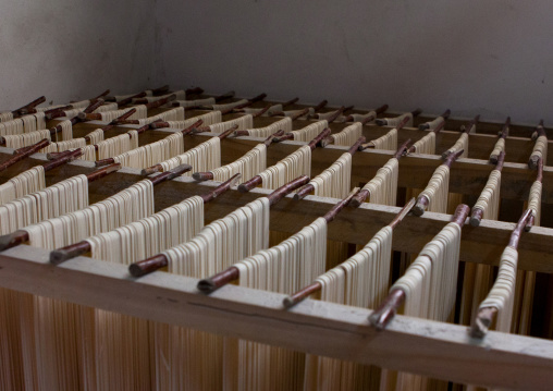 Drying Laghman, Minfeng, Xinjiang Uyghur Autonomous Region, China