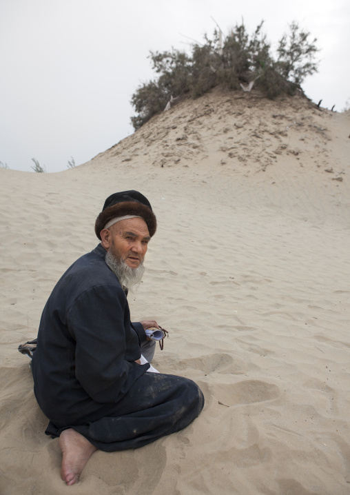 Imam Asim Tomb In The Taklamakan Desert, Xinjiang Uyghur Autonomous Region, China