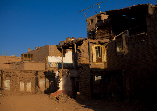 Demolished House, Old Town Of Kashgar, Xinjiang Uyghur Autonomous Region, China