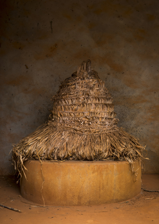 Benin, West Africa, Adjara, legba fetish on a market