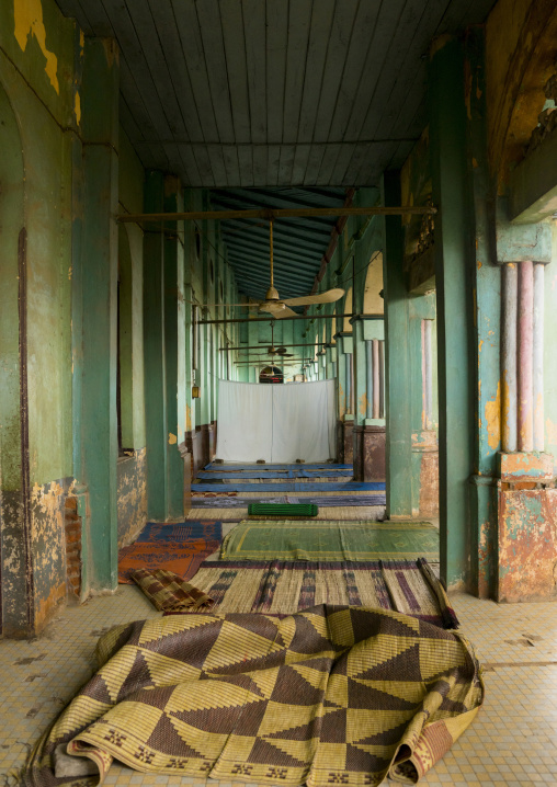 Benin, West Africa, Porto-Novo, praying room outside the great mosque