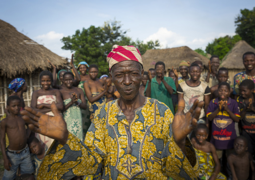 Benin, West Africa, Onigbolo Isaba, holi tribe leader