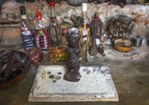 Benin, West Africa, Bonhicon, divination board used during a voodoo ceremony