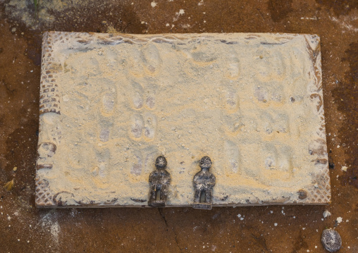 Benin, West Africa, Bonhicon, divination board used during a voodoo ceremony