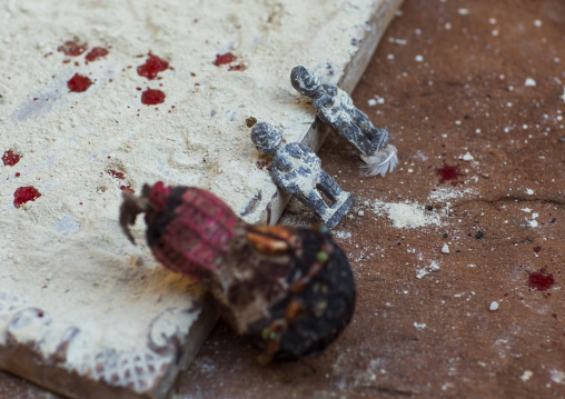 Benin, West Africa, Bonhicon, divination board used during a voodoo ceremony