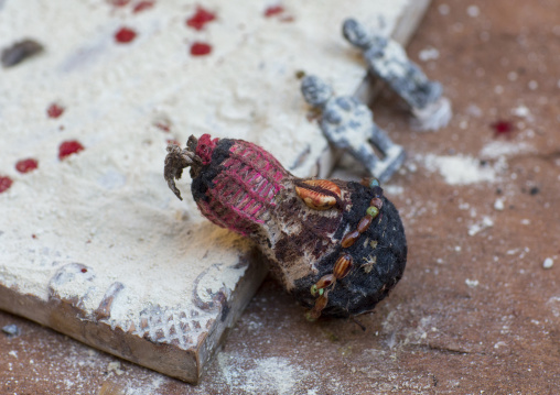 Benin, West Africa, Bonhicon, divination board used during a voodoo ceremony