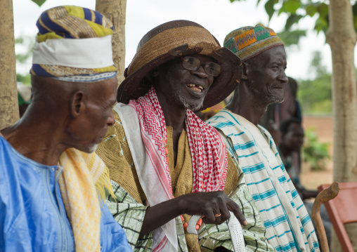 Benin, West Africa, Taneka-Koko, traditional kings during a meeting