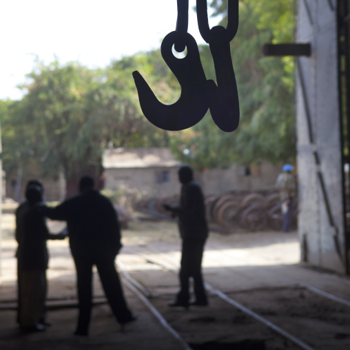 Workers At Dire Dawa Train Station, Ethiopia
