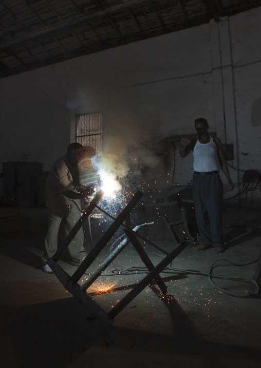 Workshop In Dire Dawa Train Station, Ethiopia
