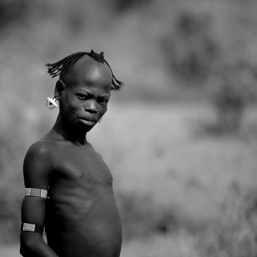 Bana Bare Chest Man Ethiopia