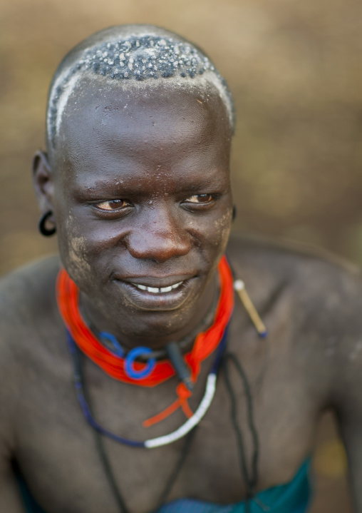 Portrait Of Senior Bodi Man Smiling Ethiopia