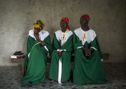 Catholic Sunday Church Service, Gambela, Ethiopia