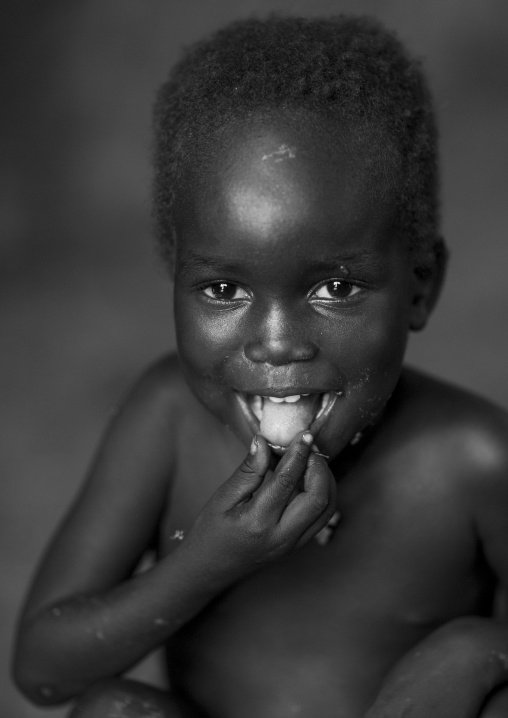Nuer Tribe Little Boy, Gambela, Ethiopia
