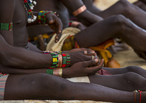Bashada Tribe During A Bull Jumping Ceremony, Dimeka, Omo Valley, Ethiopia