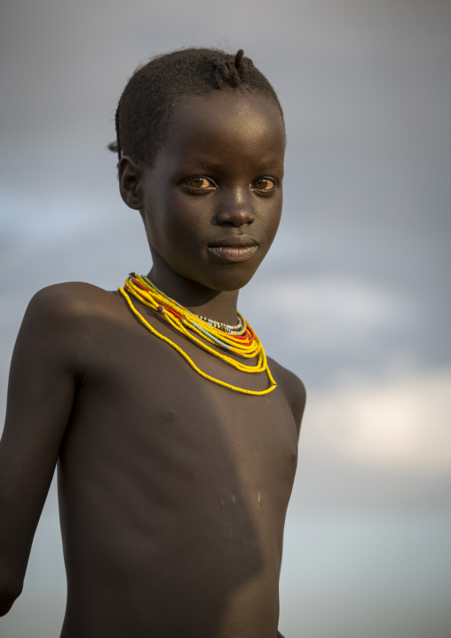 Bashada Tribe Girl, Dimeka, Omo Valley, Ethiopia