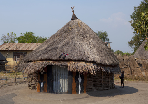 Anuak Tribe Traditional Hut, Gambela, Ethiopia
