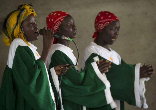 Catholic Sunday Church Service, Gambela, Ethiopia