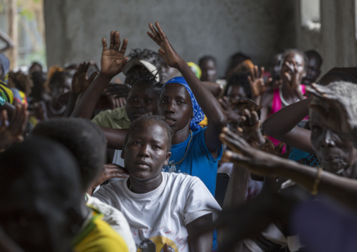 Catholic Sunday Church Service, Gambela, Ethiopia