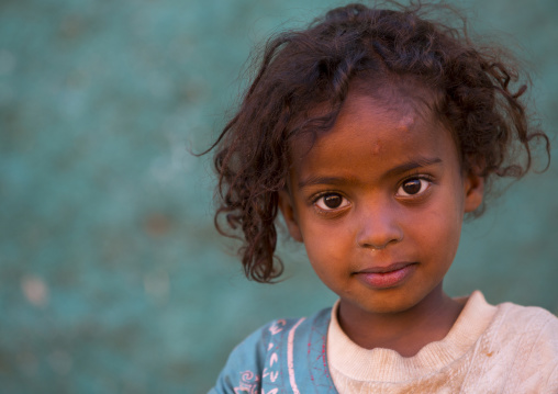Harari Child Girl, Harar, Ethiopia