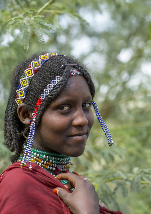 Afar Tribe Woman, Assaita, Afar Regional State, Ethiopia