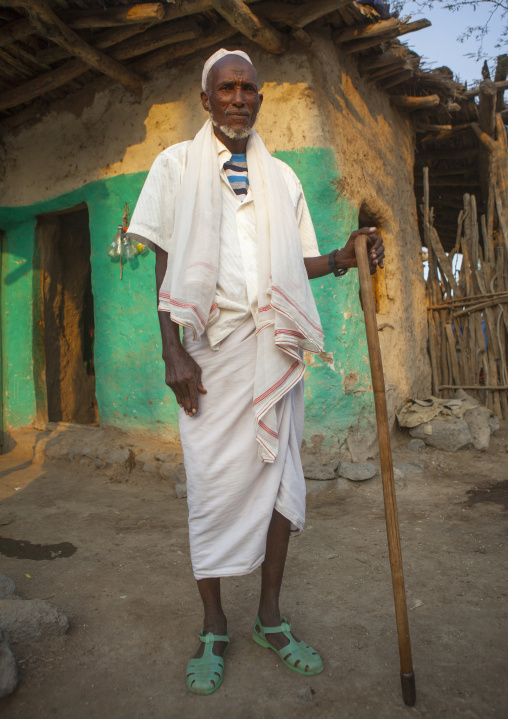 Afar Tribe Elder, Assayta, Ethiopia