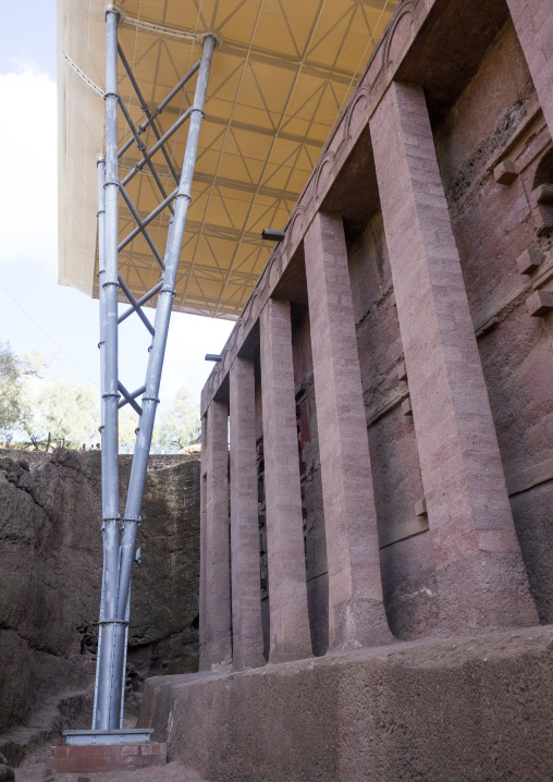 Bethe Medhaniale Church, Lalibela, Ethiopia