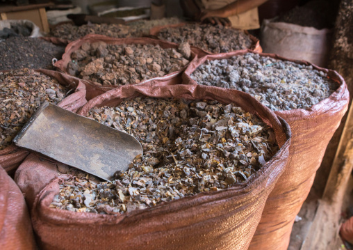 Insence market in the old town, Harari region, Harar, Ethiopia