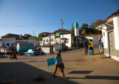 Mosque on the market square, Harari Region, Harar, Ethiopia