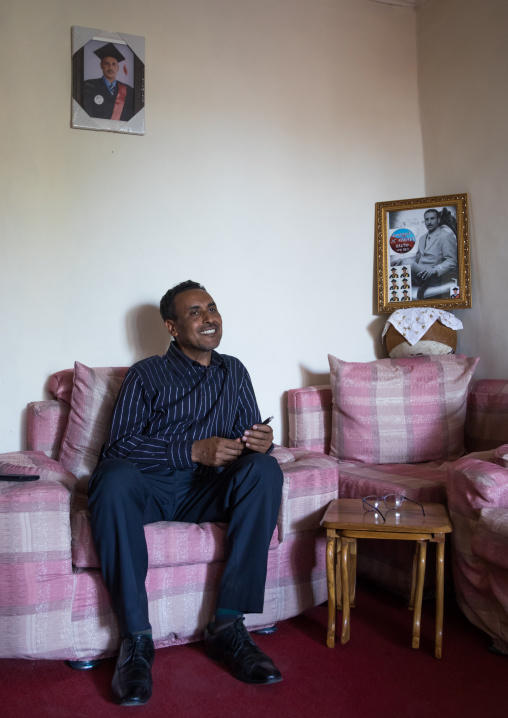 Pastor Mohamed Ousman Salih who converted from islam to christianity, Addis Ababa region, Addis Ababa, Ethiopia