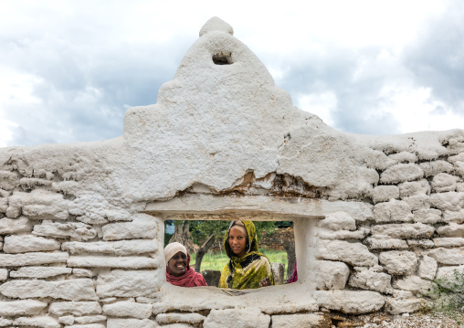 Oromo pilgrims in the shrine which hosts the tomb of sufi Sheikh Hussein , Oromia, Sheik Hussein, Ethiopia