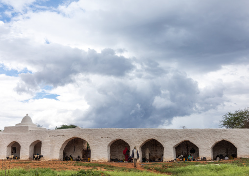 Oromo pilgrims camp in Sheikh Hussein shrine, Oromia, Sheik Hussein, Ethiopia