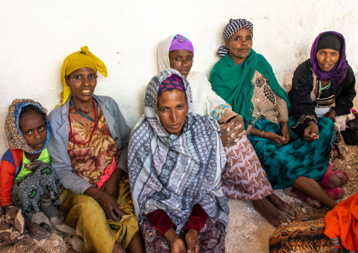 Christian and muslim pilgrims in Sheikh Hussein shrine, Oromia, Sheik Hussein, Ethiopia