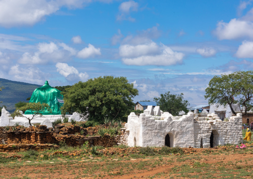 Cemetery in front of the shrine of sufi Sheikh Hussein , Oromia, Sheik Hussein, Ethiopia