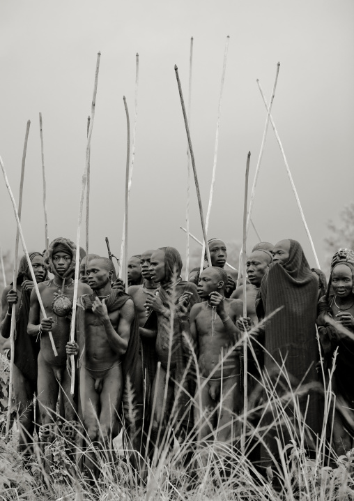 Donga Stick Fighting Ritual, Surma Tribe, Omo Valley, Ethiopia