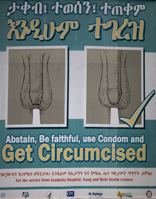 Promotion of circumcision, Gambella province, Ethiopia