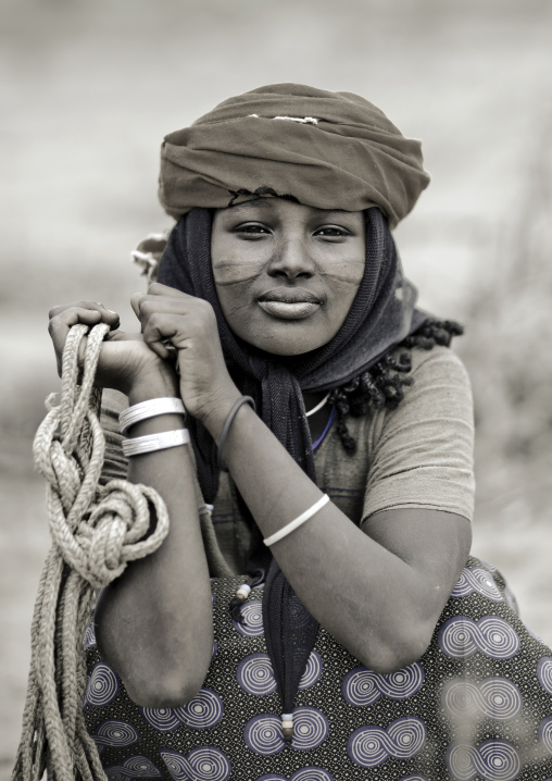 Miss Binti Mama, Karrayyu Tribe, Methara Town, Ethiopia