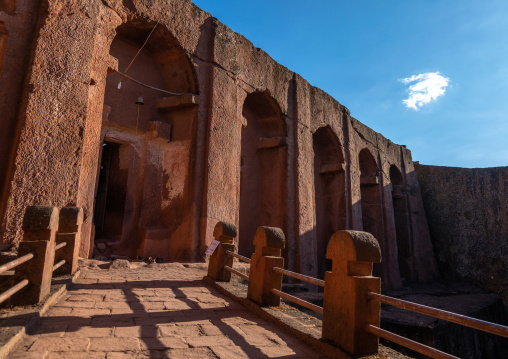 Bete gabriel rafael twin church, Amhara Region, Lalibela, Ethiopia