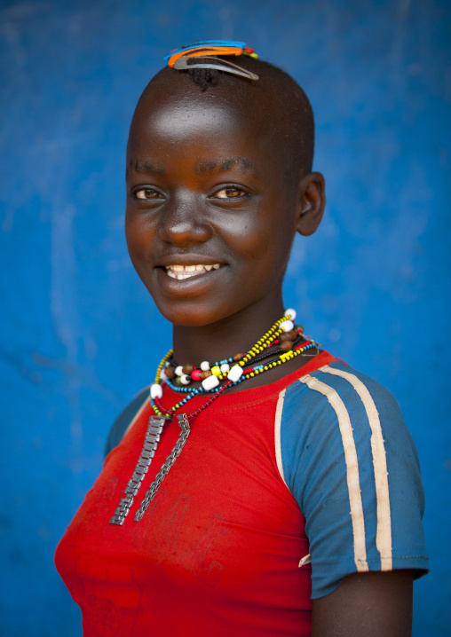 Hamar Young Girl, Dimeka, Omo Valley, Ethiopia