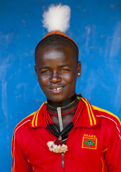 Hamer Tribe Man, Dimeka, Ommo Valley, Ethiopia