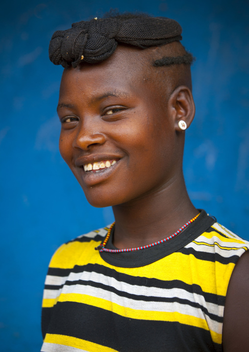 Miss Gelo, Bana Tribe Girl, Dimeka, Omo Valley, Ethiopia